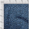 thumbnail image 2 of oneOone Polyester Lycra Blue Fabric Abstract Sewing Craft Projects Fabric Prints By Yard 56 Inch Wide, 2 of 4