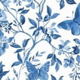thumbnail image 6 of WYYP Blue Bird and Flower Butterfly Round Tablecloth 60 Inch Summer Watercolor Tablecloths for Round Tables Waterproof Polyester Round Table Cover Anti-Slip Table Cloth for Dining  46-50, 6 of 8