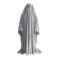 thumbnail image 2 of Silver Adult Ghost Costume, Classic Ghost Sheet Costume with Eye Holes, Lightweight Full Body Halloween Ghost Costume for Group Party Cosplay, 2 of 8