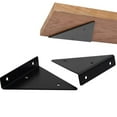 Triangle Shelf Support Brackets Heavy Duty Wall Mounted Invisible