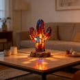thumbnail image 5 of Resin Animal Night Light, LED Art Sculpture with Soft Glow, Handcrafted Desktop Decoration for Bedroom Living Room, Multi-Mode Lighting, USB or Battery Powered, Ideal Gift for Kids and Art Lovers, 5 of 6