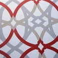 thumbnail image 4 of DriftAway Alexander Thermal Blackout Grommet Unlined Window Curtains Spiral Geo Trellis Pattern, 4 of 6