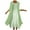 Green, variant on Womens Summer Dresses Flowy Elegant Floral Print Dress and 3/4 Sleeve Coverups Round Neck Two-Piece Set Plus Size Sleeveless Maxi Dress