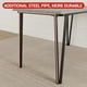 thumbnail image 5 of Yeshouse Juego de 4 sillas y mesa de cocina, mueble de comedor moderno que ahorra espacio con 4 sillas tapizadas, para desayunador, apartamento, color gris., 5 of 8