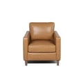 thumbnail image 2 of Pemberly Row Modern / Contemporary Leather Camel Finish Chair, 2 of 10