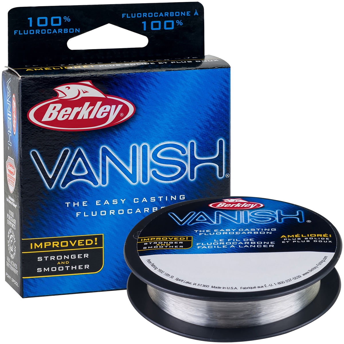 Berkley Vanish®, Clear, 8lb, 3.6kg Fluorocarbon Georgia