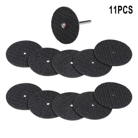 

11Pcs 32/38MM Metal Resin Cutting Disc Circular Saw Blade Grinder Rotary Tool