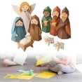 thumbnail image 4 of Kit de manualidades navideñas de papel para hacer un belén 3D estilo . Decoración navideña. Kit de belén navideño para principiantes. A, 4 of 8