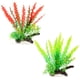 thumbnail image 1 of Plantas acuáticas de algas marinas artificiales para acuario, decoración de plantas de pecera de plástico, 2 piezas., 1 of 5