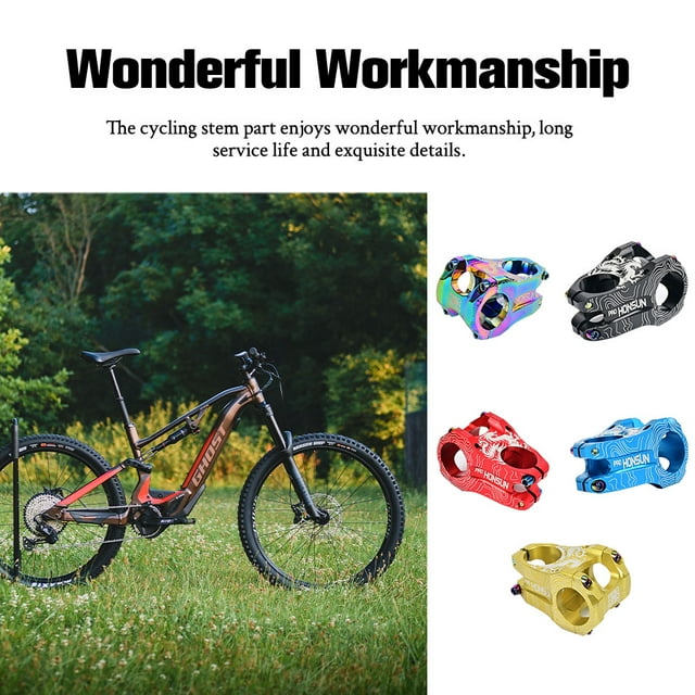 Maoww Bike Stem Frame Fitting Modification Professional Bikes Accessories Bicycles Handlebar Rise Stems Front Handlebars Components Black