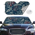 thumbnail image 2 of Fotbe Merry Christmas Car Windshield Sunshade | Sun Visor Protector Front Window Shade, Keeps Out UV Rays, Keeps Your Vehicle Cool-Small, 2 of 7