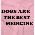 thumbnail image 2 of Dogs Best Medicine Pet Puppy Owner Men's Graphic T Shirt Tees Brisco Brands M, 2 of 6
