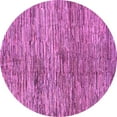 thumbnail image 1 of Ahgly Company Indoor Round Abstract Purple Modern Area Rugs, 5' Round, 1 of 4