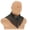 Collar Black, variant on Armory Replicas Riveted Collar Black/Gold with Leather Liner - Mild Steel Chainmail Double - Gold Line Design, Brass Adjustable Buckle & Belt, 9/18 Ring Size, 800g Neck Armor