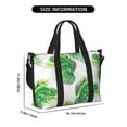 thumbnail image 2 of Travel Duffle Bag Funny Cute Chameleon Green Travel Tote Bags Carry on Luggage Waterproof Weekender Bags with Top Handle Adjustable Shoulde Strap for Travel Gym, 2 of 5