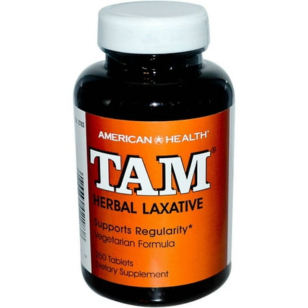 American Health Tam Herbal Laxative Tablets, 250 CT