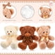 thumbnail image 2 of Peluche con forma de oso civaner de 20 cm, 9 paquetes para decoración, 2 of 7