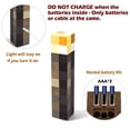 thumbnail image 4 of Linterna de pared Saderoy Ligh-up FL-HTXYQ con pilas y USB, 4 of 7