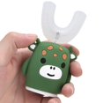 thumbnail image 1 of Cepillo de dientes eléctrico ANGGREK Para niños en forma de U IPX7 a prueba de agua, 1 of 8