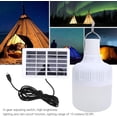 thumbnail image 4 of Lampara Bombilla Led 50w Recargable Solar, Lampara Solar Recargable Usb para Exteriores con Panel Ideal para Camping y Senderismo, 4 of 7