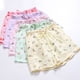 thumbnail image 3 of Pantalones cortos florales para dormir para mujer, ropa de dormir bonita de estilo coreano, ropa de casa, ropa de habitación de cintura elástica, verano, nuevo, 3 of 4