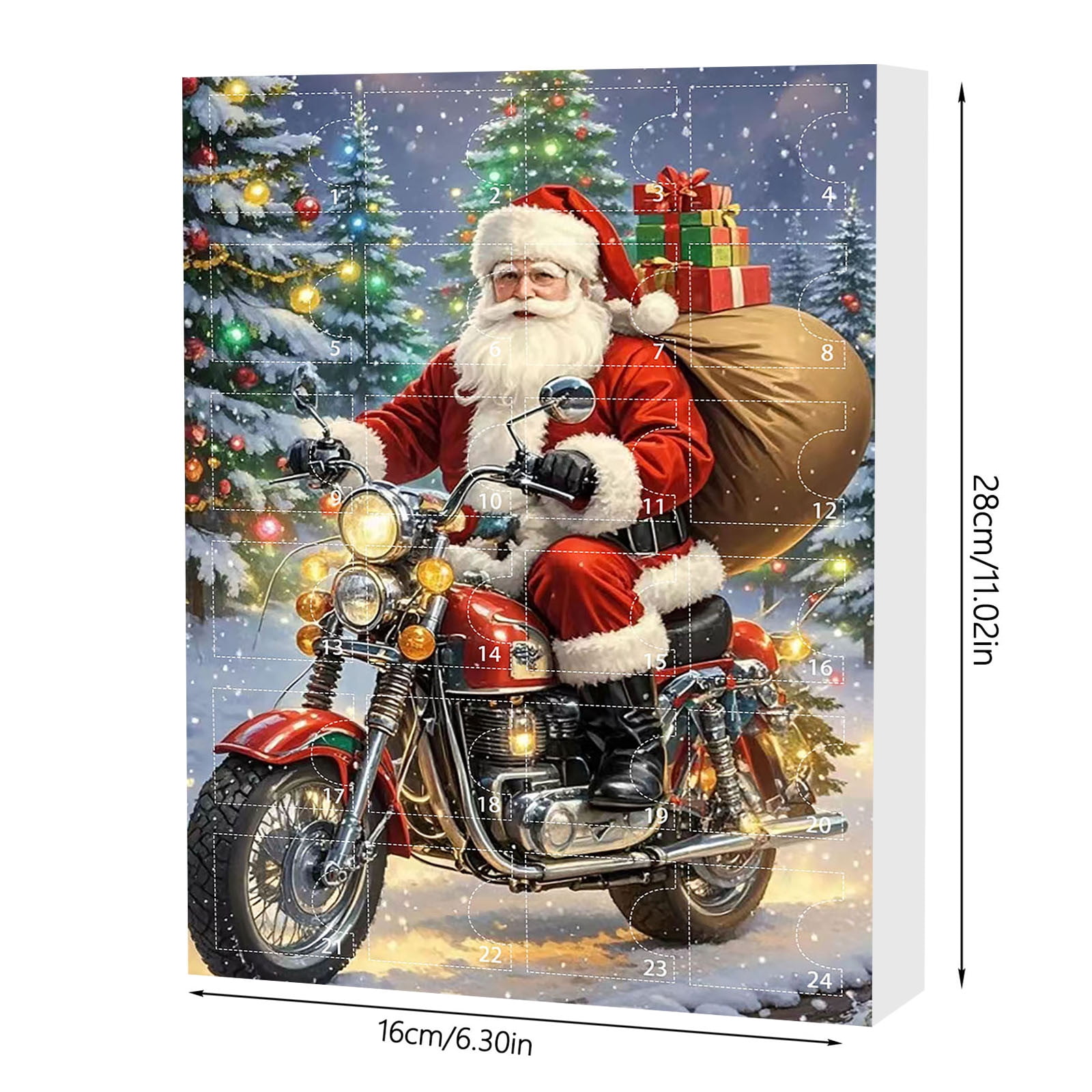 Calendrier De L'Avent De Noël Pour Enfant, Compte à Rebours, Jouet, Voiture, Cadeau, Nouvel An, 24 Pièces