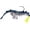 Blue Moon, variant on Egret Baits Vudu Rattler Shrimp Swimbait 3.5 Clr Gld Flk/Blk St
