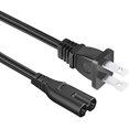thumbnail image 1 of Chenchen Power Cord Replacement for AuKing M8-F Mini Projector 8.2ft 2 Prong AC Power Cord Cable AuKing M8-F Mini Projector, 1 of 1