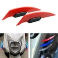 thumbnail image 4 of 2x Alerón Aerodinámico Winglet para Motocicleta Sunnimix Rojo 2 piezas, 4 of 8