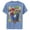 Royal Blue Heather, variant on Boy's Nintendo Mario and Luigi Performance Graphic Tee Royal Blue Heather Small
