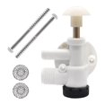 thumbnail image 1 of For Sealand RV Water Valve Assembly Trailer Toilet Repair Kit EcoVac Vacuflush Pedal Flush Toilets, 1 of 5