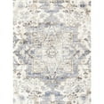 thumbnail image 3 of Pasargad Home Amadeus 9' x 12' Power-Loomed Ivory/Grey Rug, For Indoor Space and all Age of Group, 3 of 6