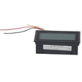 thumbnail image 1 of Voltmètre LCD, Écran Numérique LCD, Coque Résistante à l'Eau, Taille Compacte, avec Rétroéclairage Bleu, pour une Lecture Pratique, 1 of 7