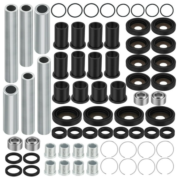 M MATI Rear Upper Lower A-arm Bushing Shaft Kit for Honda Rincon 650 TRX650 Rincon 680 TRX680 2003-2014,2 Set