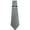 Grey, variant on Men's Kane Striped Grey Necktie Tie