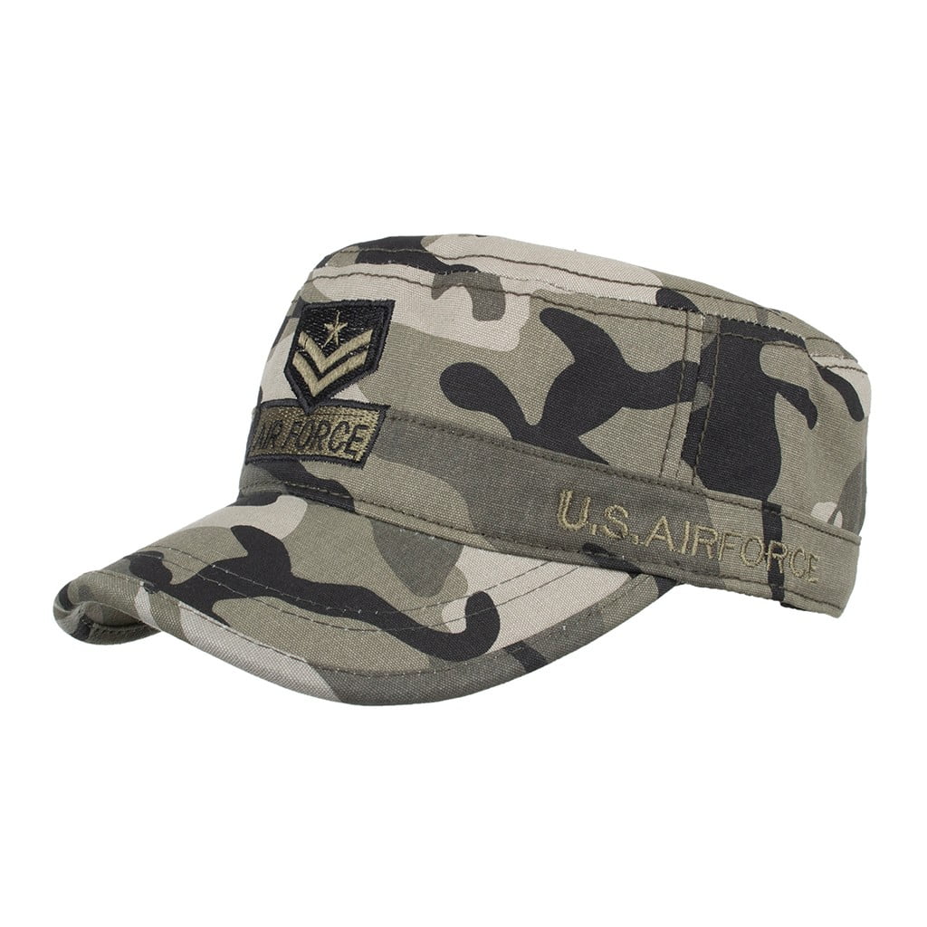 Washed Cotton Military Caps Cadet Caps 