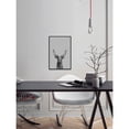 thumbnail image 4 of MARMONT HILL  - Handmade Staring Buck III Floater Framed Print on Canvas 40 x 60, 4 of 5