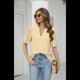thumbnail image 5 of Camisas de Corta Abullonadas de Verano Amarillas XL, 5 of 8
