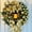 Gold, variant on 2026 Large Christmas Wreaths for Front Door Artificial Lighted Christmas Wreath with Bow Ribbon Xmas Ball Front Door Wreath Xmas Wreaths for Indoor Outdoor Home Holiday Decor (Red)