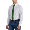 thumbnail image 6 of Gaeub Happy St. Patrick's Day5 Men's Classic Woven Jacquard Necktie Perfect for Weddings & Parties, 6 of 7