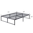 thumbnail image 2 of Javlergo 16 Inch Metal Platform Bed Frame Black - Full, 2 of 5