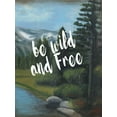thumbnail image 2 of McCavitt, Naomi 15x18 White Modern Wood Framed Museum Art Print Titled - Adventure Typography II, 2 of 4