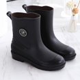 thumbnail image 1 of KEINXS Festive Women‘s PVC Rain Boots  Pure Color  Round Toe  Waterproof  and Durable, 1 of 7
