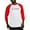 Red/White, variant on CafePress - Triangle Education Foundation Tagline Baseball Jersey - Cotton Baseball Jersey, 3/4 Raglan Sleeve Shirt