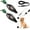 2 pcs Ducks with Whistle & Leash, variant on Floatable Realistic Duck Dummy for Dog Retriever Training, Hunting Dog Recognition Trainers, Waterfowl Training Dummy, Interactive Foam Pet Toy, Duck Toy for Dogs