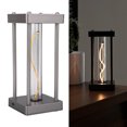 thumbnail image 1 of Desk Night Lamp, Adjustable Brightness Decorative Rectangular Line Light Modern  for Bedroom, 1 of 7