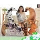 thumbnail image 3 of Ounissouiy Almohada con forma de perro de poliéster realista para amantes de los perros y dueños de mascotas, almohada con forma de cachorro 3D Animales de peluche y juguetes de peluche shar-pei, 3 of 6