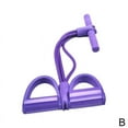 thumbnail image 1 of EKIDAZB Tension Rope 4 Tube Puller Pedal Ankle Abdominal Exerciser Elastic Fi NEW~ Z3A7, 1 of 9