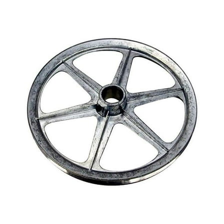 Dial  14 x 14 in. Zinc Silver Blower Pulley