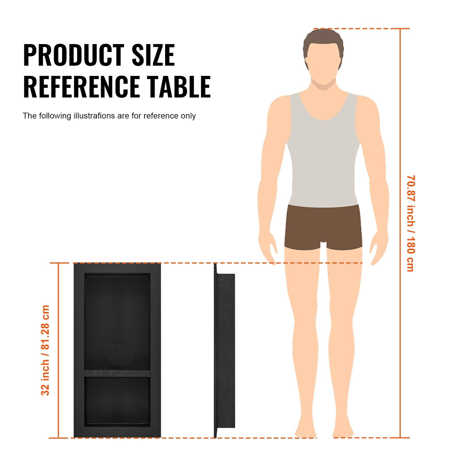 KFFKFF Shower Niche Ready for Tile 16" x 32", Double Shelf Wall Insert Organizer with Square Corners, Waterproof Recessed Storage for Bathroom and Shower, Black